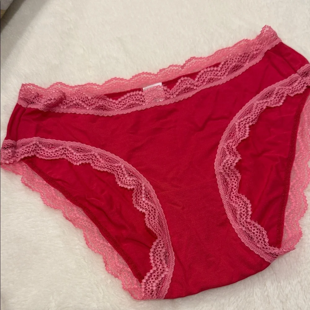 💋NWT💋Free‎ People Red Knickers (B001)